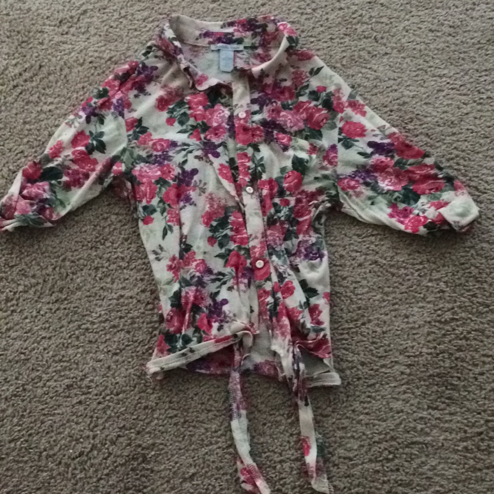 Charlotte Russe button down top